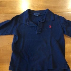 Boys long sleeve polo